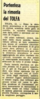 CORRIERE DELLO SPORT 13 NOVEMBRE 1964